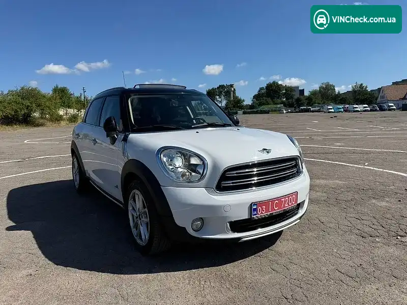 MINI Countryman 2016, фото з оголошення 1 з 20, VIN WMWXD510XGWT62145