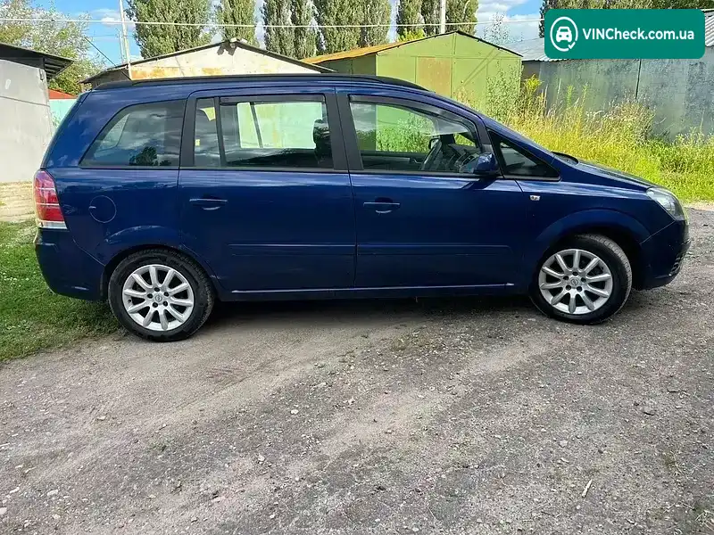 Opel Zafira 2005, фото з оголошення 2 з 14, VIN W0L0AHM7552225557