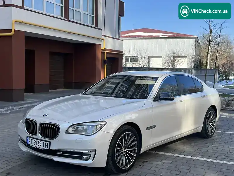 BMW 7 Series 2012, фото з оголошення 1 з 20, VIN WBAYB81020C998433
