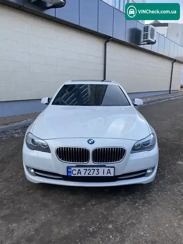 BMW 5 Series 2012, фото з оголошення 1 з 20, VIN WBAXH5C57CDW08913