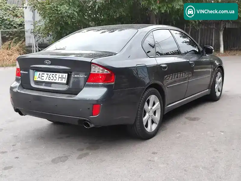 Subaru Legacy 2007, фото з оголошення 2 з 9, VIN JF1BL5LF38G040651