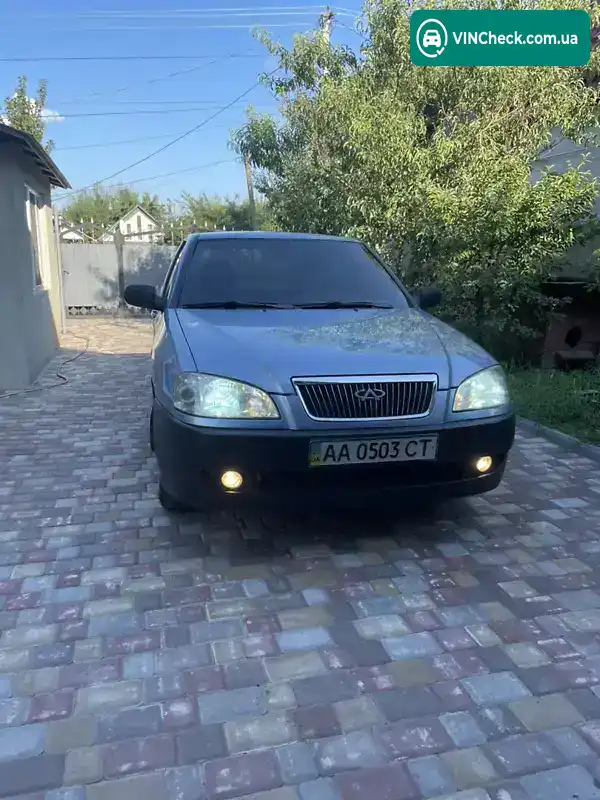 Chery Amulet 2007, фото з оголошення 2 з 15, VIN Y6DDA11B77D106250