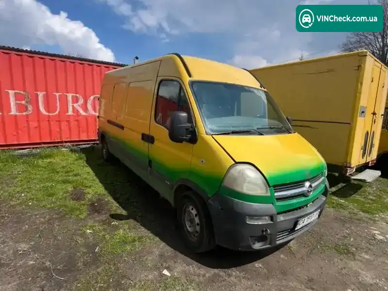 Opel Movano 2005, фото з оголошення 2 з 8, VIN VN1F9CUL632928344