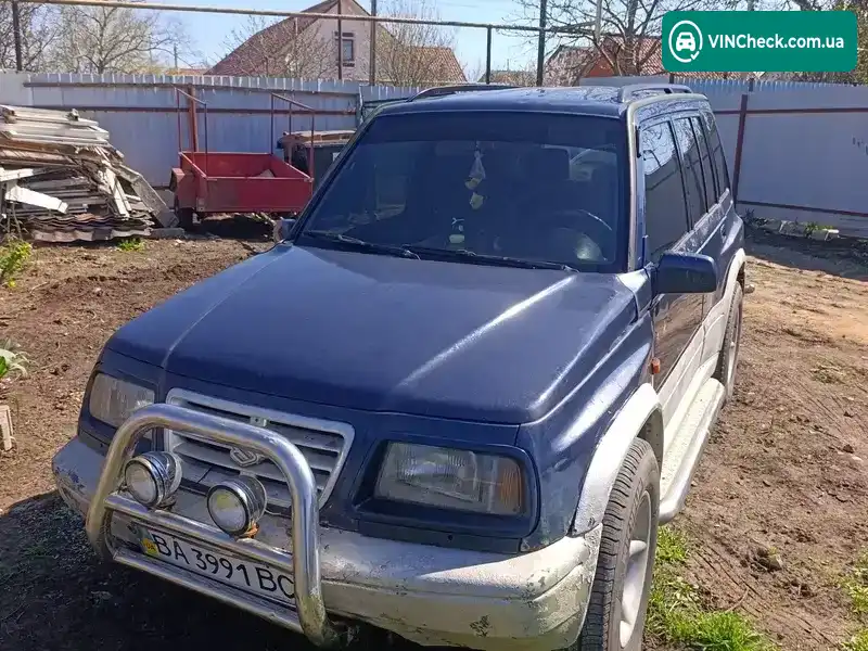 Suzuki Vitara 1995, фото з оголошення 1 з 7, VIN JSAETD11V00100710
