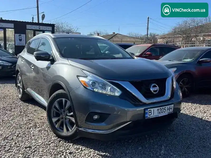 Nissan Murano 2017, фото з оголошення 1 з 21, VIN 5N1AZ2MH8HN163866