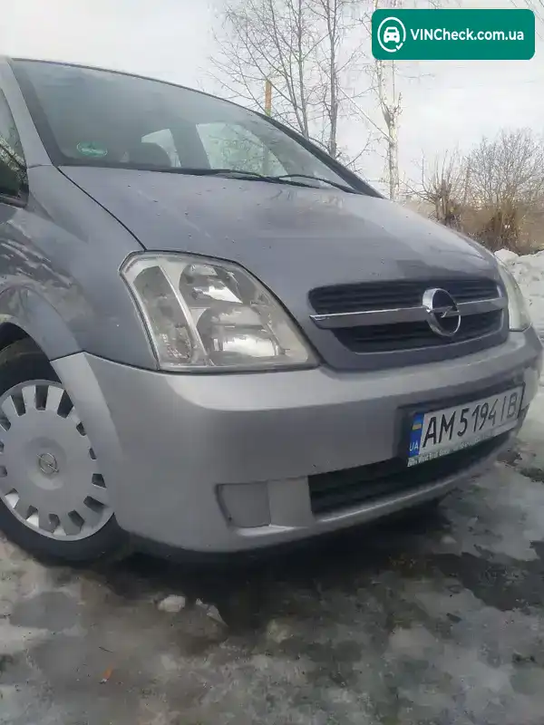 Opel Meriva 2003, фото з оголошення 2 з 21, VIN W0L0XCE7544110601