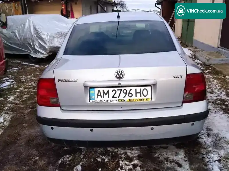 Volkswagen Passat 1998, фото з оголошення 2 з 3, VIN WVWZZZ3BZXP146147