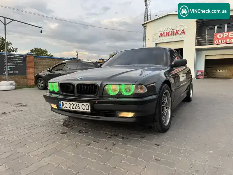BMW 7 Series 1998, фото з оголошення 2 з 21, VIN WBAGE61020DN40165