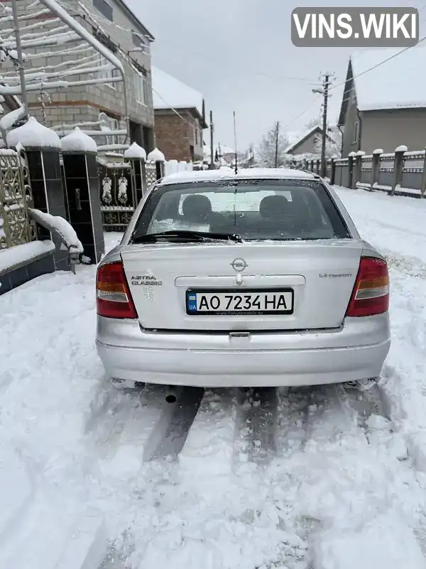 Opel Astra 2001, фото з оголошення 2 з 10, VIN W0L0TGF4815200227