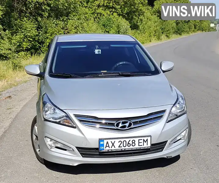 Hyundai Solaris 2016, фото з оголошення 2 з 21, VIN Z94CT41DBHR486048
