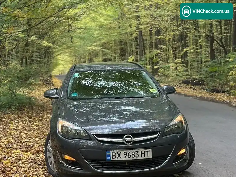 Opel Astra 2014, фото з оголошення 2 з 7, VIN W0LPD8E65F8011065