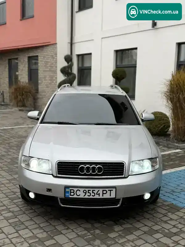 Audi A4 2002, фото з оголошення 1 з 19, VIN WAUZZZ8E33A231715