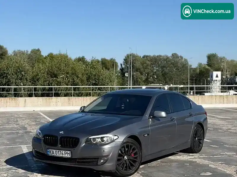 BMW 5 Series 2012, фото з оголошення 2 з 20, VIN WBAXH5C50DDW15137