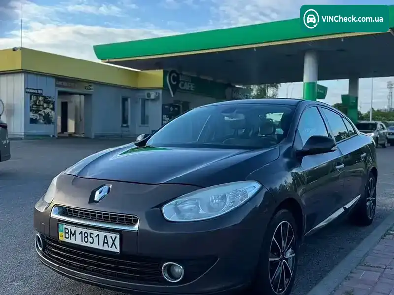 Renault Fluence 2012, фото з оголошення 2 з 21, VIN VF1LZBR0A47115615