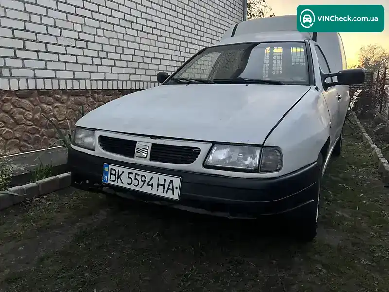 SEAT Inca 1999, фото з оголошення 1 з 4, VIN VSSZZZ9KZXR000713