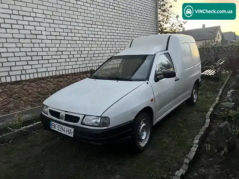 SEAT Inca 1999, фото з оголошення 2 з 4, VIN VSSZZZ9KZXR000713