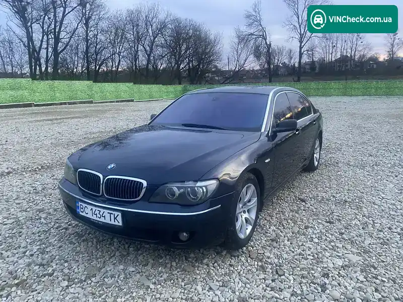 BMW 7 Series 2005, фото з оголошення 1 з 21, VIN WBAHN61050DT46198