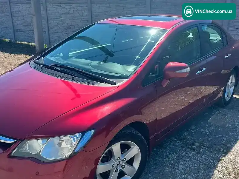 Honda Civic 2008, фото з оголошення 1 з 13, VIN NLAFD76708W061863