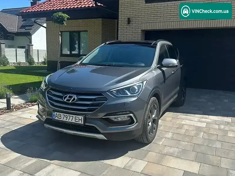 Hyundai Santa FE 2015, фото з оголошення 1 з 20, VIN KMHSU81XDGU552854