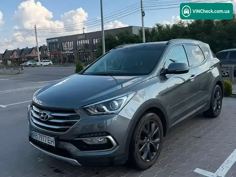 Hyundai Santa FE 2015, фото з оголошення 2 з 20, VIN KMHSU81XDGU552854