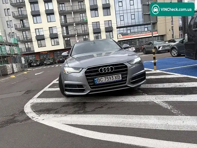 Audi A6 2015, фото з оголошення 2 з 12, VIN WAUGFAFC9GN100290