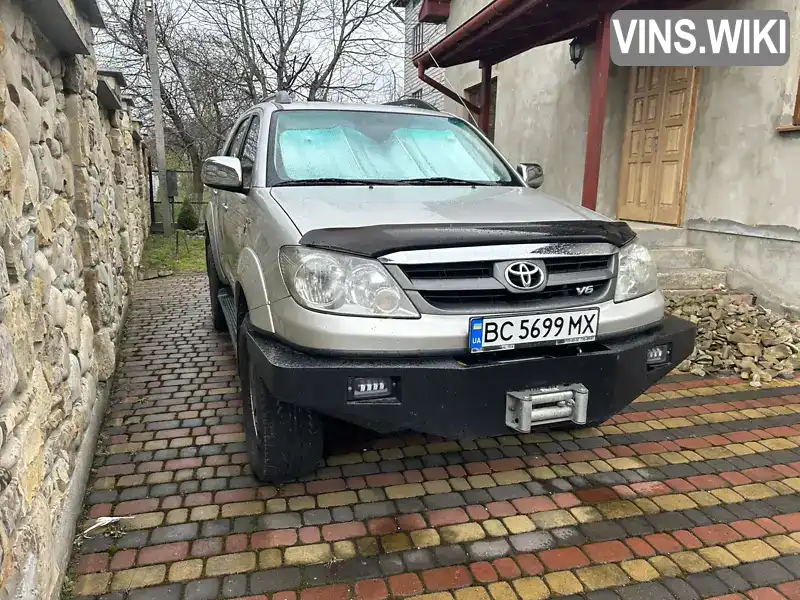 Toyota Fortuner 2006, фото з оголошення 1 з 13, VIN MR1YU59G000004230