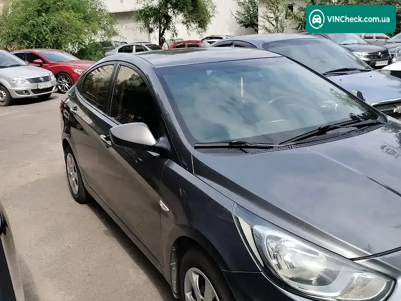Hyundai Accent 2012, фото з оголошення 2 з 10, VIN Z94CU41CACR125491