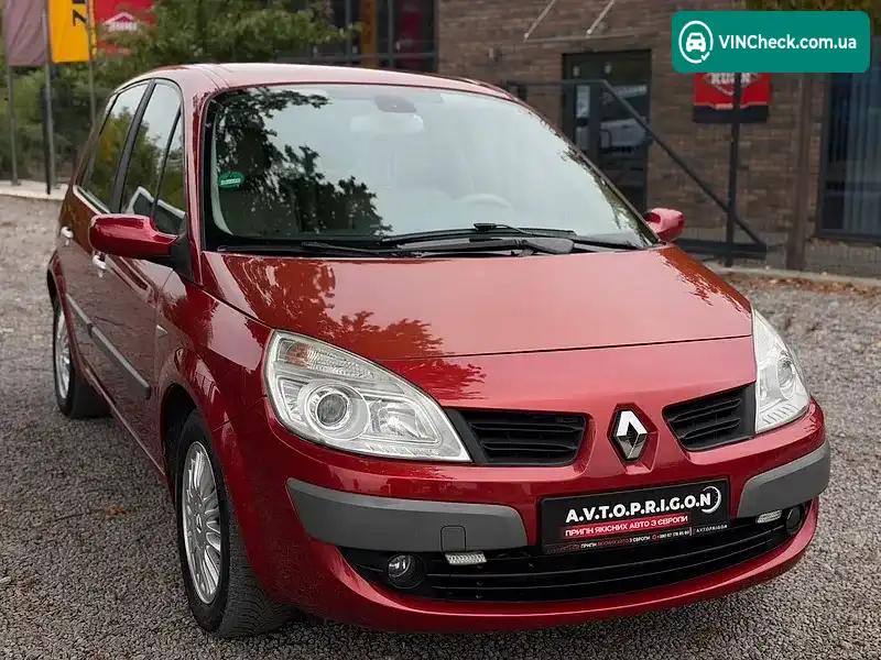 Renault Scenic 2006, фото з оголошення 1 з 20, VIN VF1JM1R0636557143