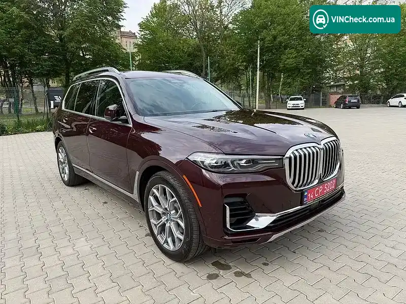 BMW X7 2020, фото з оголошення 2 з 21, VIN 5UXCW2C0XL9C95726