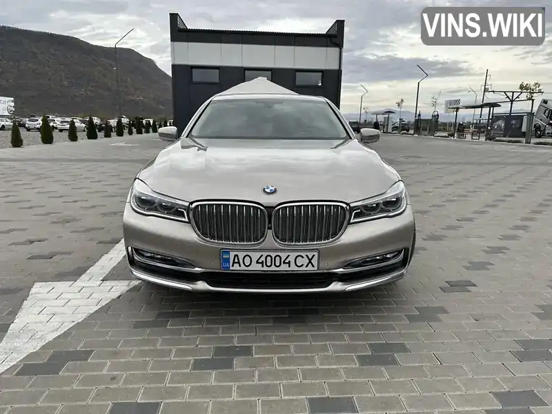 BMW 7 Series 2016, фото з оголошення 1 з 15, VIN WBA7A01070G717378