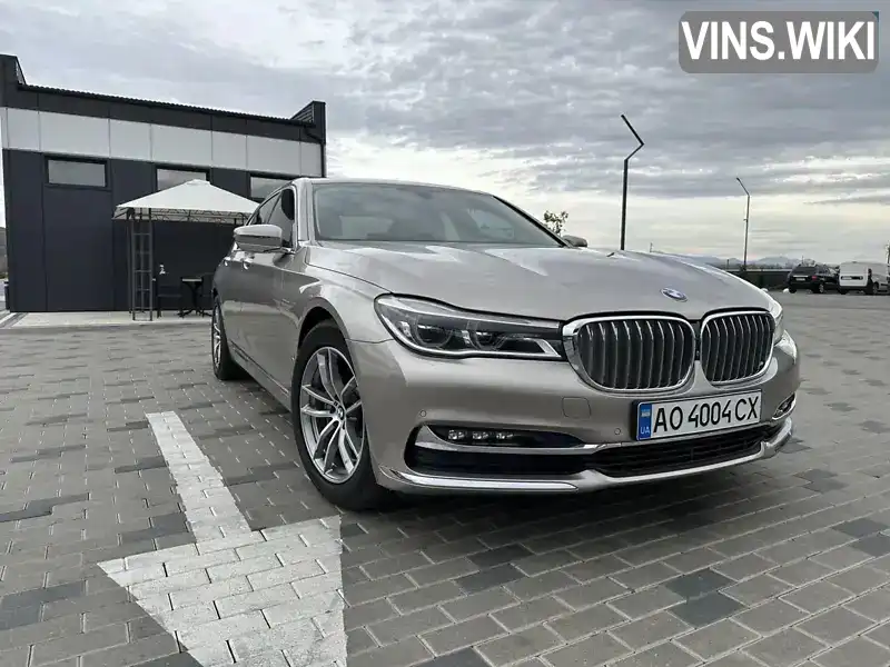 BMW 7 Series 2016, фото з оголошення 2 з 15, VIN WBA7A01070G717378