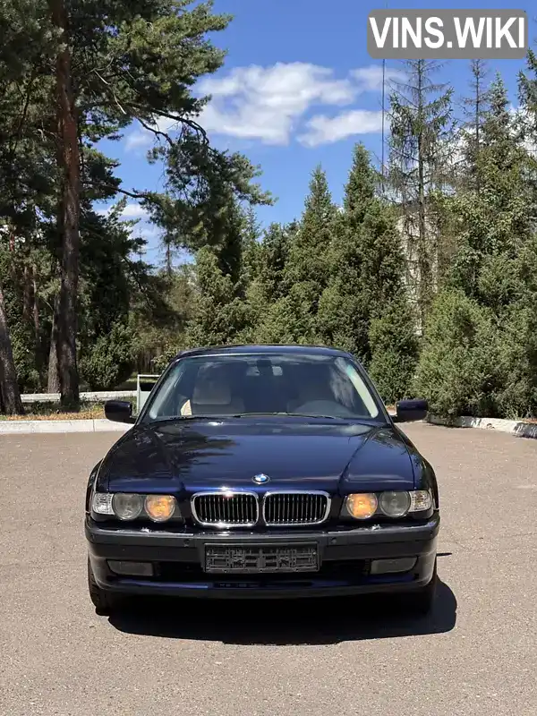 BMW 7 Series 2000, фото з оголошення 2 з 21, VIN WBAGG01010DD93282
