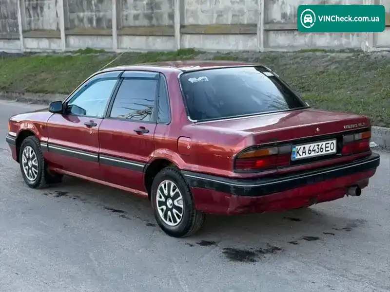 Mitsubishi Galant 1988, фото з оголошення 2 з 6, VIN JMBSNE32AJZ504680