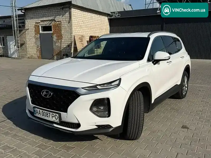 Hyundai Santa FE 2018, фото з оголошення 1 з 20, VIN KMHS281CBKU007358