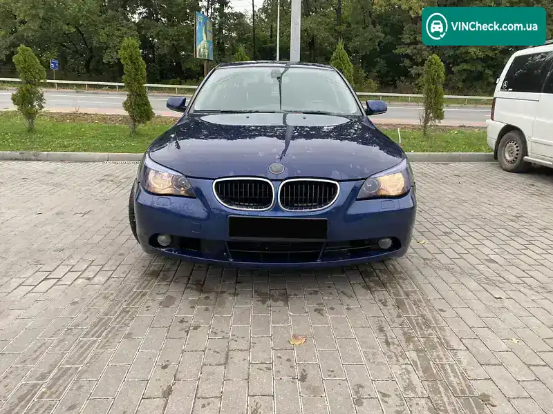 BMW 5 Series 2004, фото з оголошення 2 з 12, VIN WBANC71090B824231