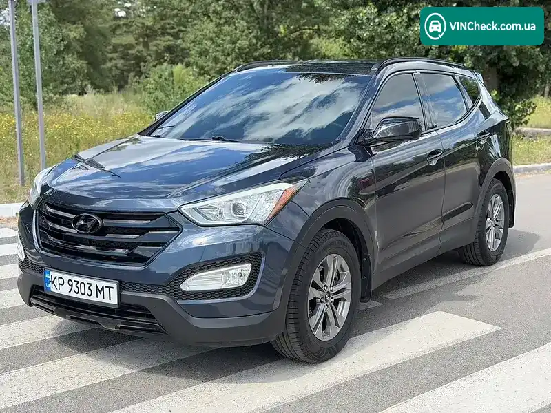 Hyundai Santa FE 2015, фото з оголошення 1 з 8, VIN 5XYZU3LB8GG375391