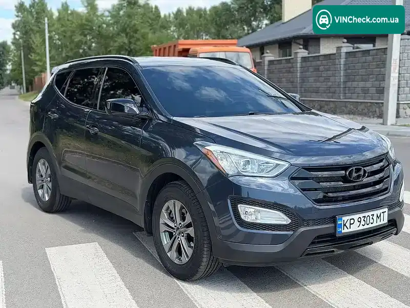Hyundai Santa FE 2015, фото з оголошення 2 з 8, VIN 5XYZU3LB8GG375391