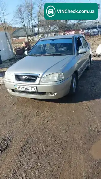 Chery Amulet 2008, фото з оголошення 1 з 14, VIN LVVDA11B38D051801