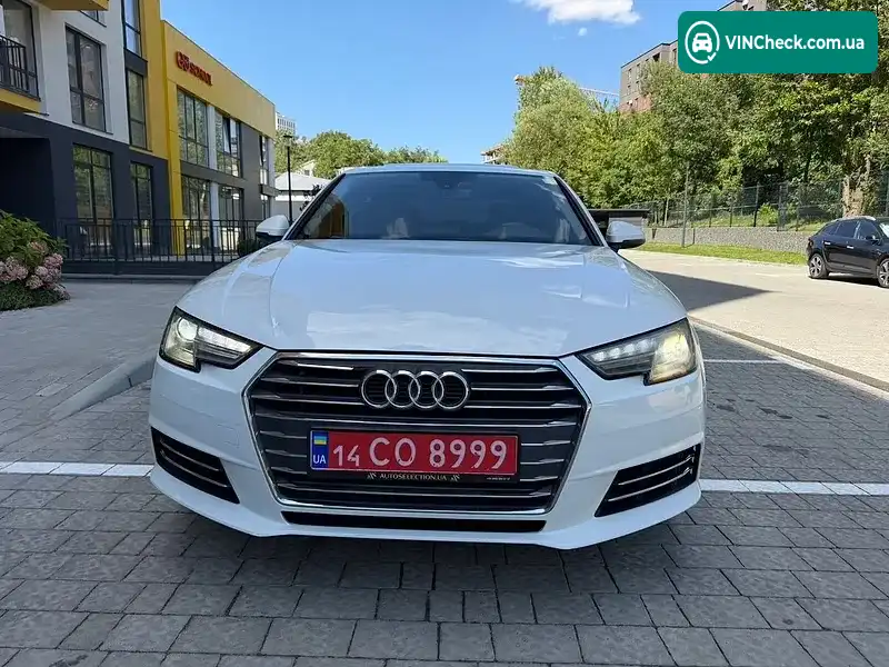 Audi A4 2016, фото з оголошення 2 з 20, VIN WAUGNAF49HN055669
