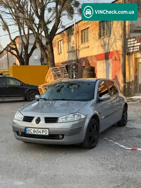 Renault Megane 2002, фото з оголошення 1 з 9, VIN VF1BM0G0627942646