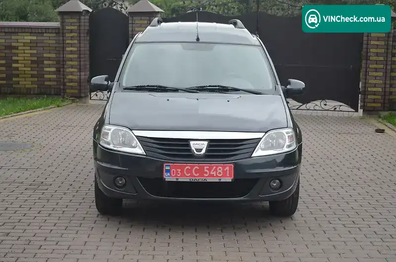 Dacia Logan MCV 2009, фото з оголошення 2 з 20, VIN UU1KSD0M541092807