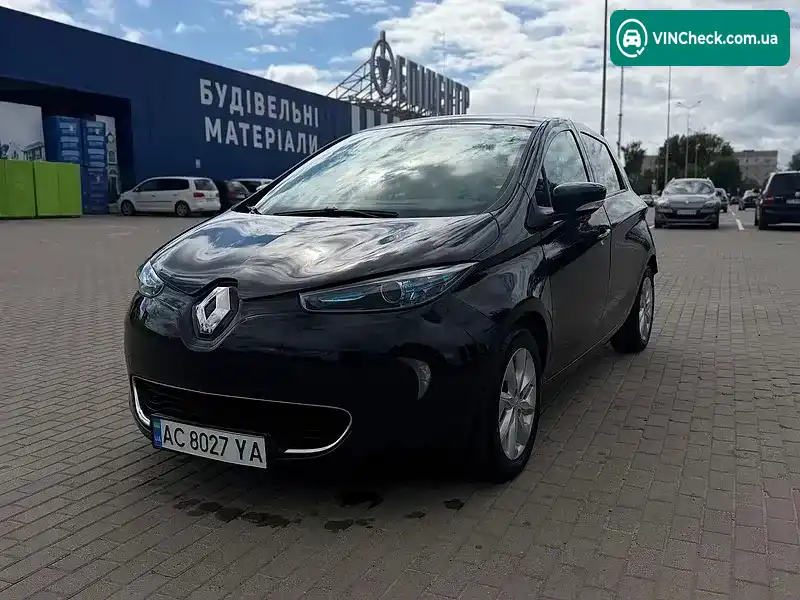Renault Zoe 2016, фото з оголошення 1 з 20, VIN VF1AGVYB055121618