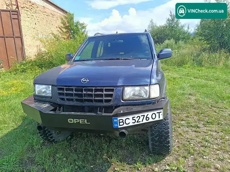 Opel Frontera 2001, фото з оголошення 2 з 8, VIN W0L06B1VFYV620458
