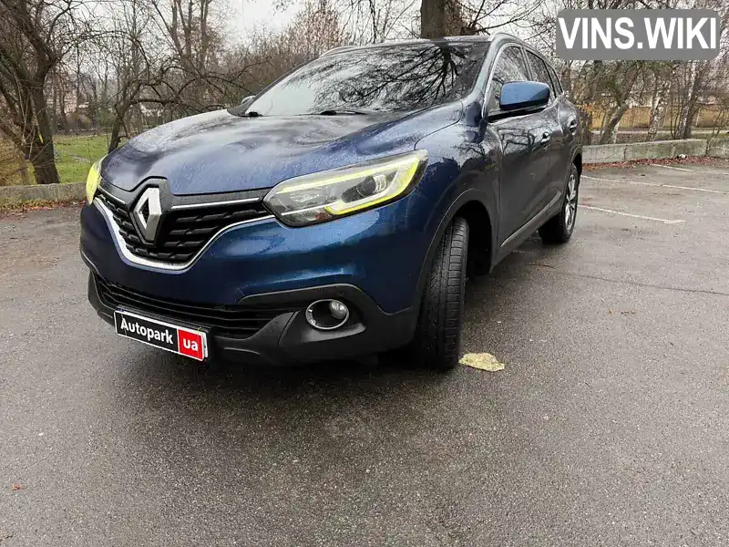 Renault Kadjar 2016, фото з оголошення 1 з 21, VIN VF1RFE00756368908