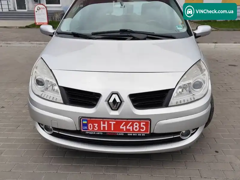 Renault Scenic 2008, фото з оголошення 2 з 20, VIN VF1JM1R0038774334
