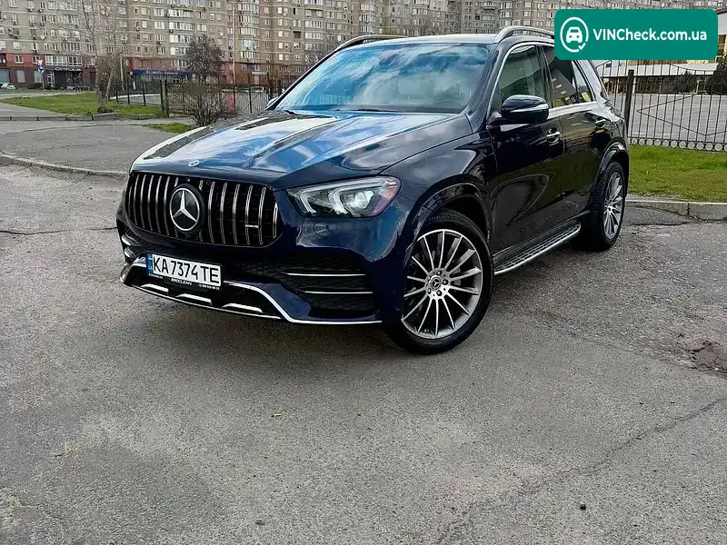 Mercedes-Benz GLE-Class 2021, фото з оголошення 1 з 9, VIN 4JGFB4KB1NA655601