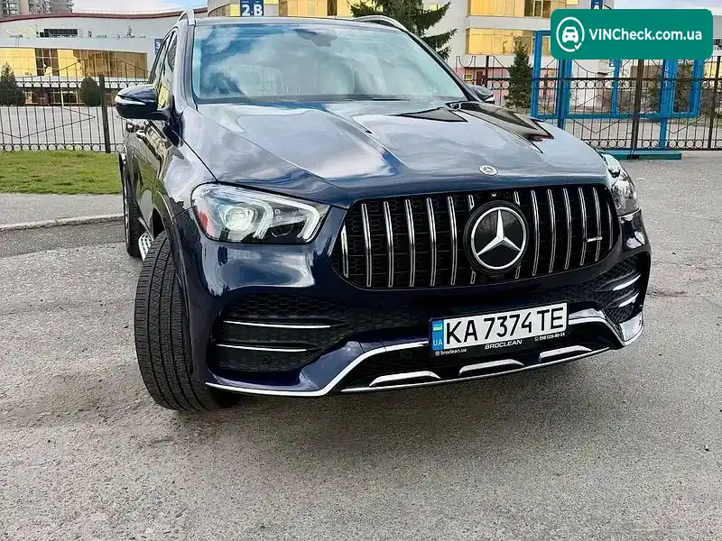 Mercedes-Benz GLE-Class 2021, фото з оголошення 2 з 9, VIN 4JGFB4KB1NA655601