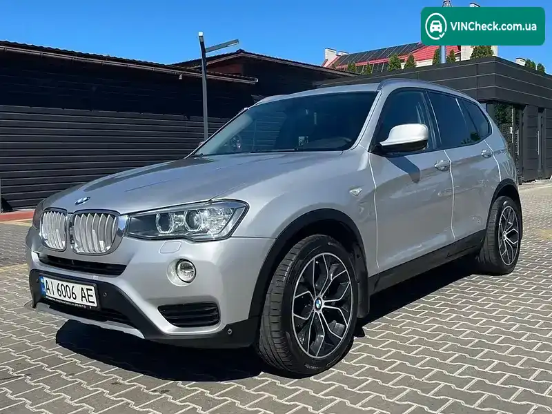 BMW X3 2014, фото з оголошення 2 з 16, VIN 5UXWX9C52E0D38817