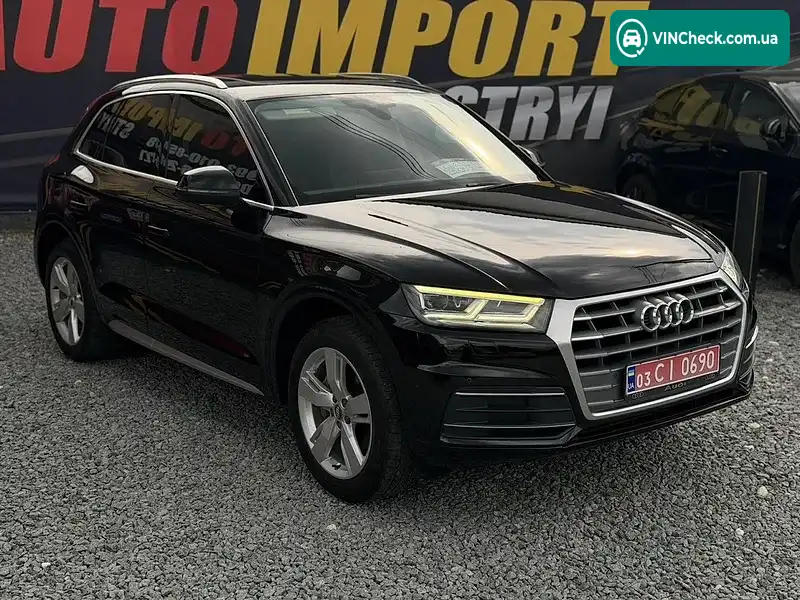 Audi Q5 2018, фото з оголошення 1 з 20, VIN WA1BNAFY9J2191902