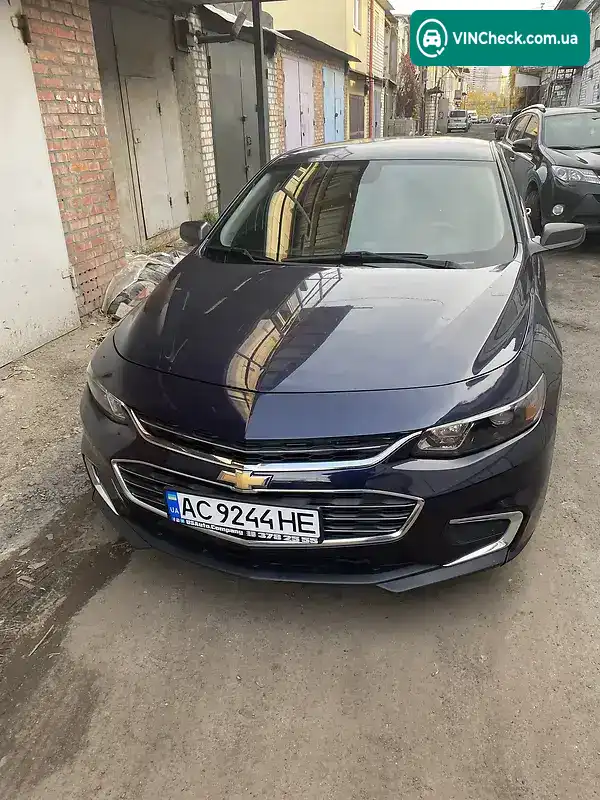 Chevrolet Malibu 2016, фото з оголошення 2 з 10, VIN 1G1ZB5ST0GF301003